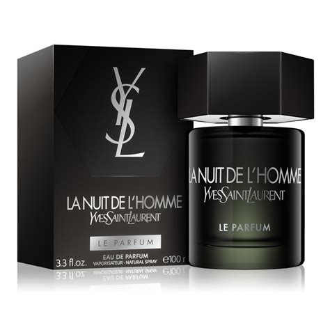 ysl la nuit de l'homme le parfum vs edp|la nuit de l'homme 100ml.